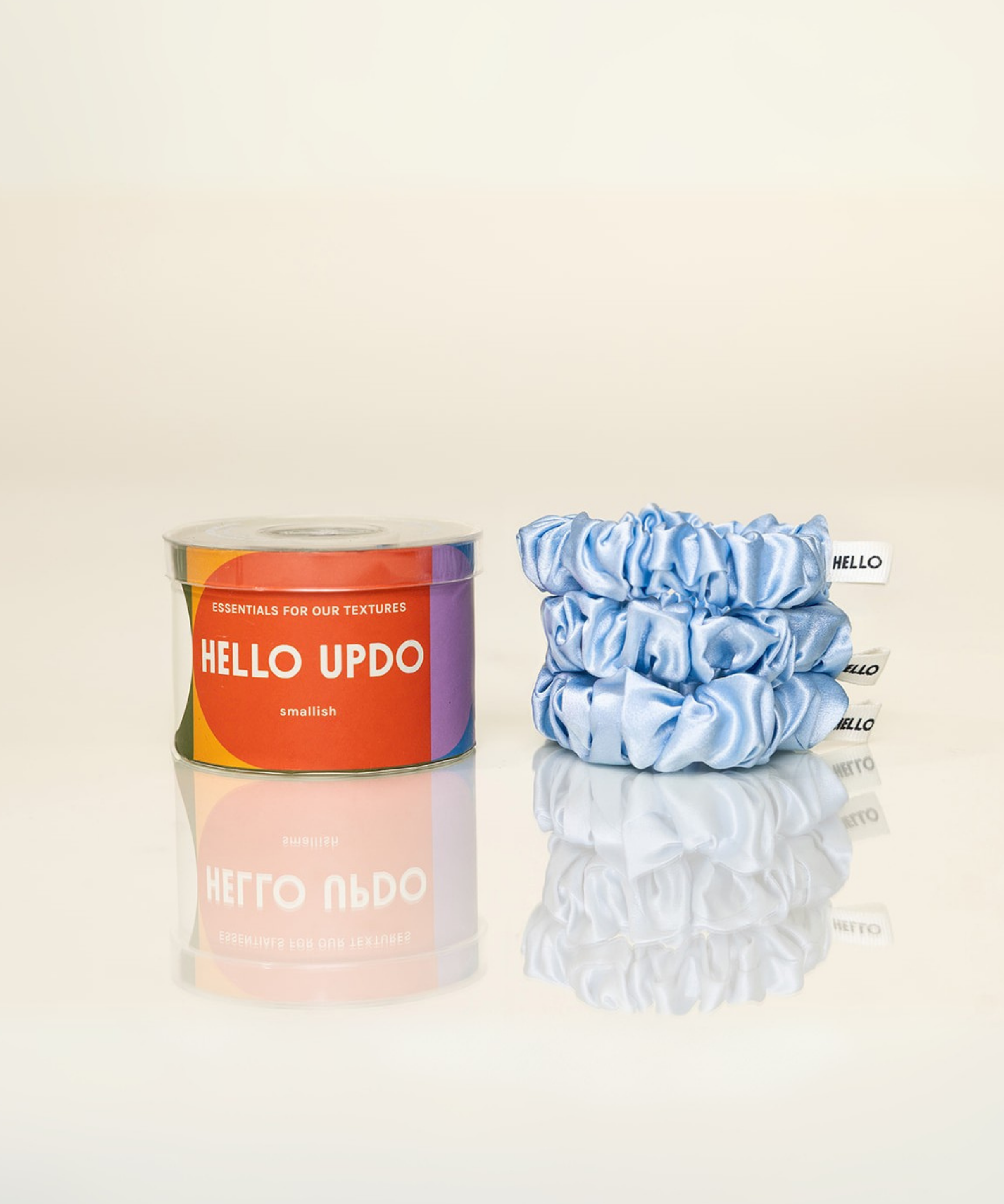 The Flora Silk Scrunchie Set