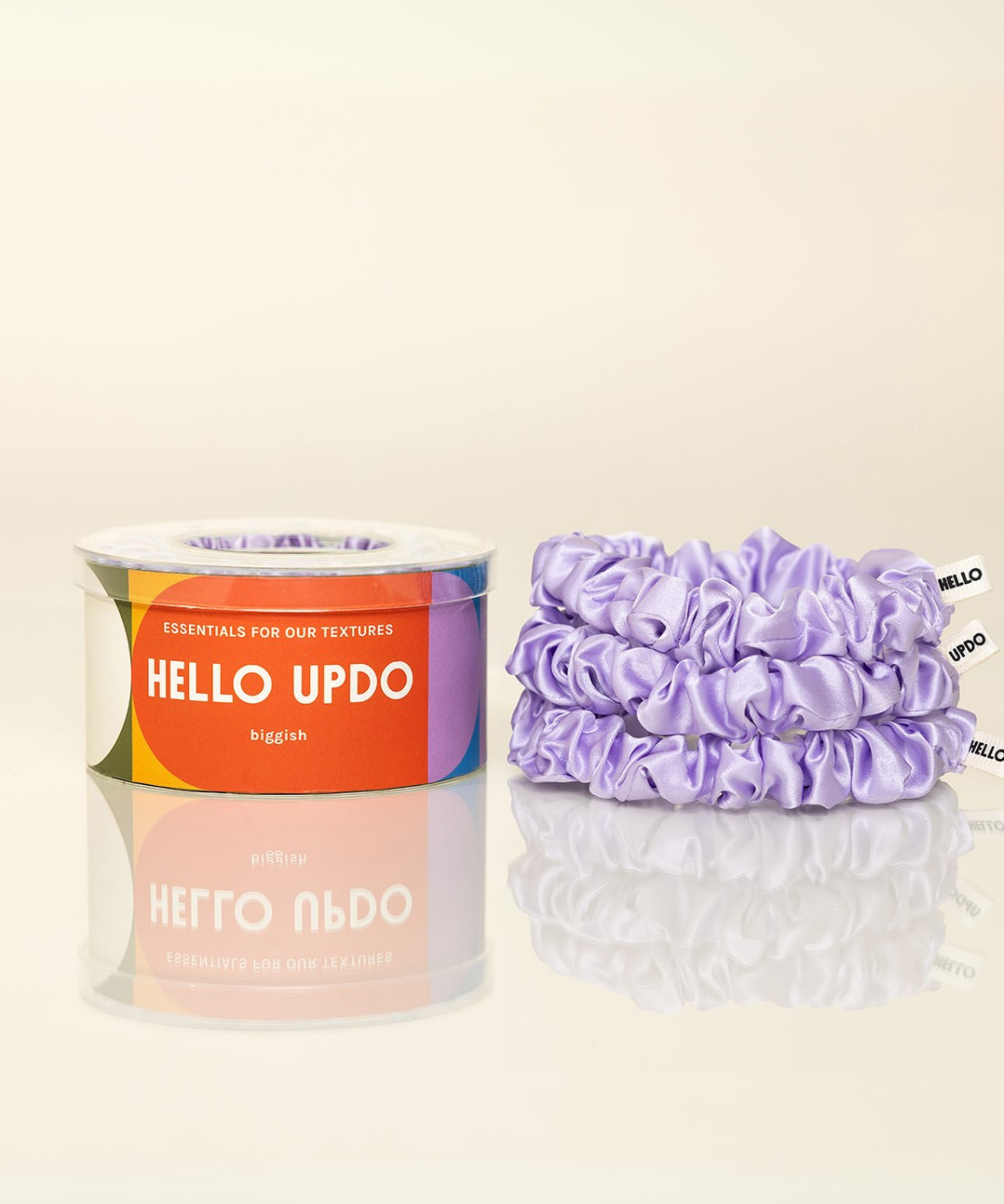 The Flora Silk Scrunchie Set