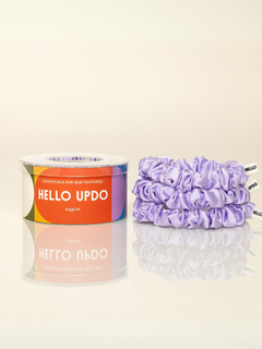 The Flora Silk Scrunchie Set