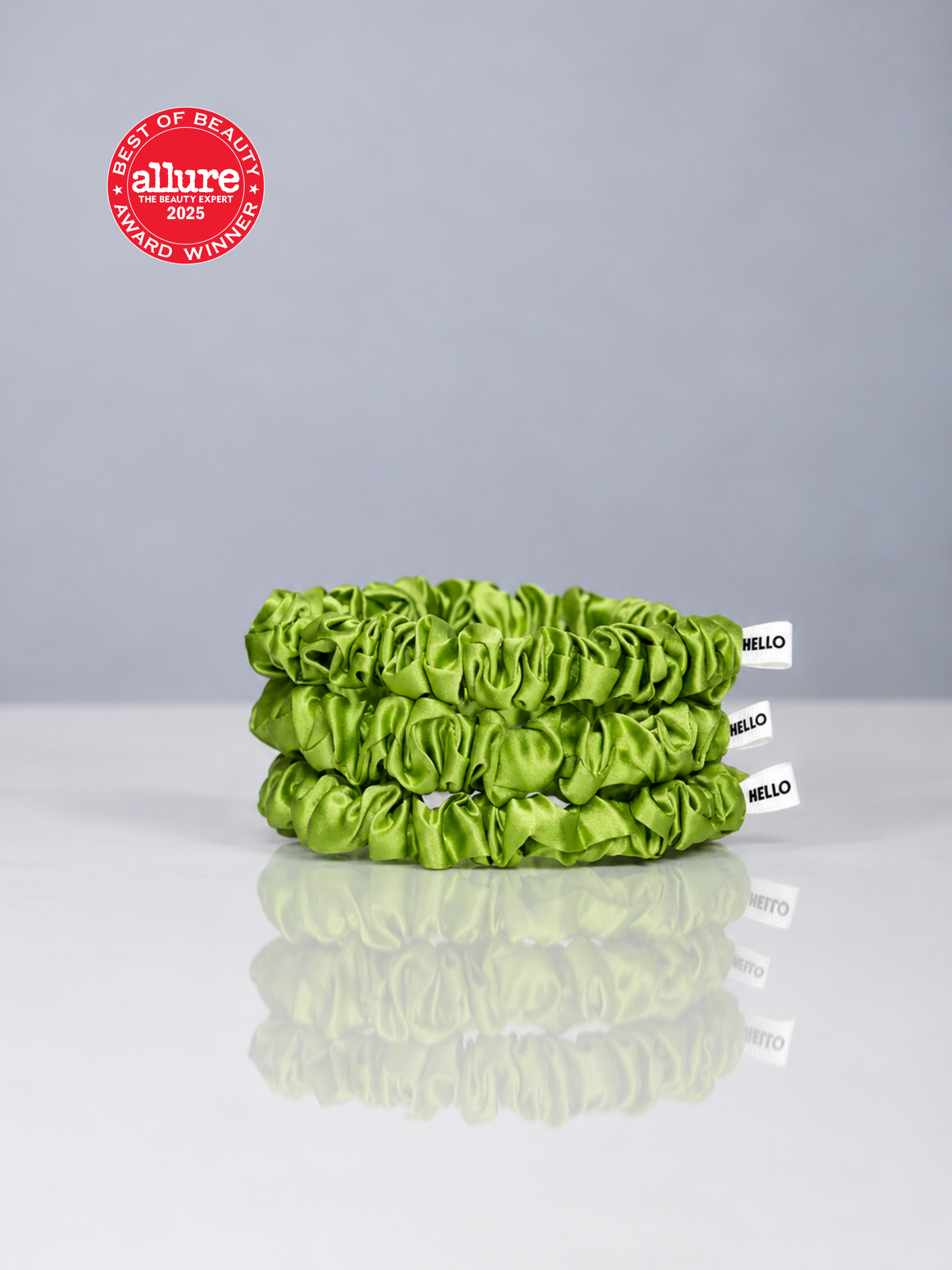 Sage Silk Scrunchies