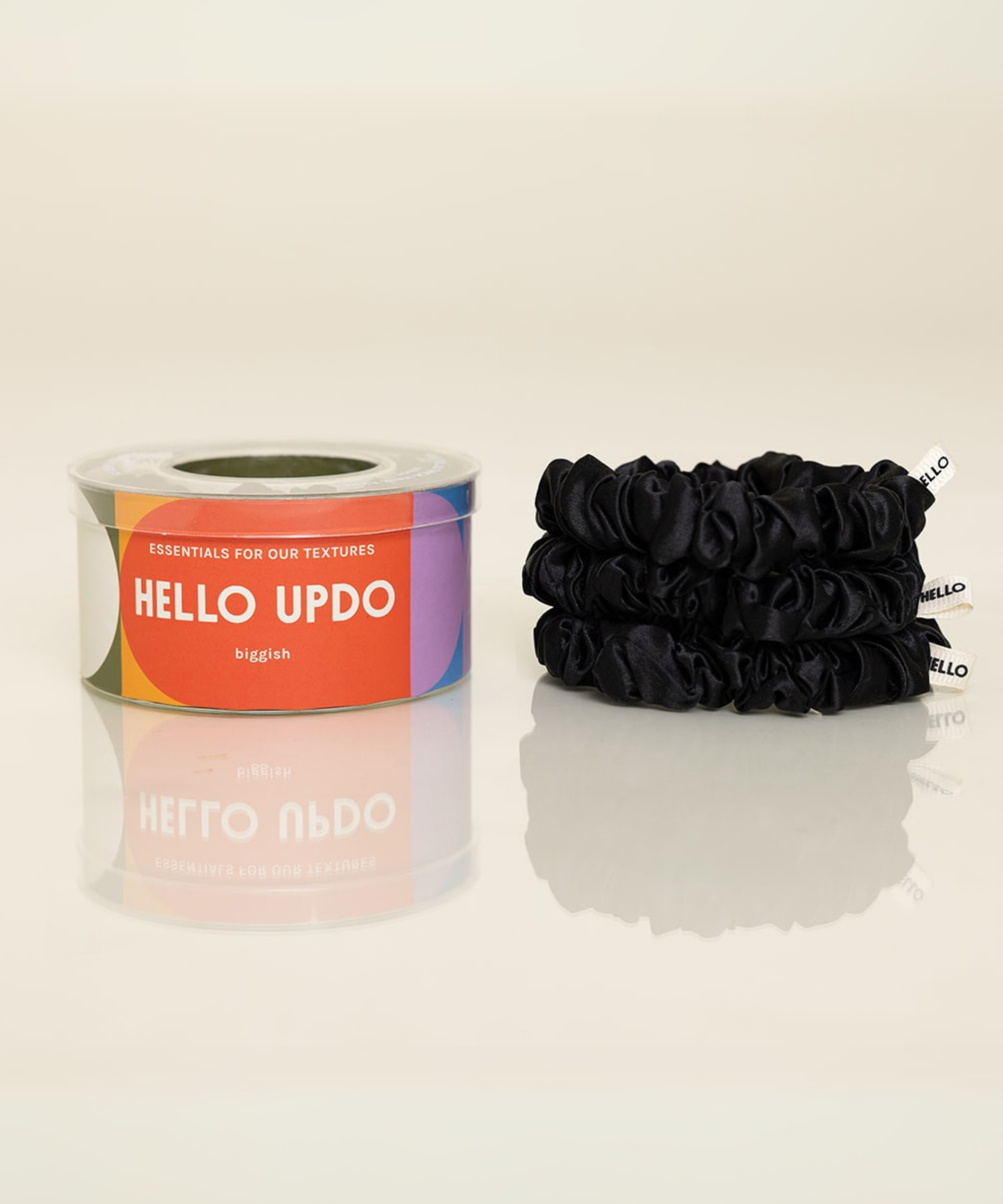 The Flora Silk Scrunchie Set