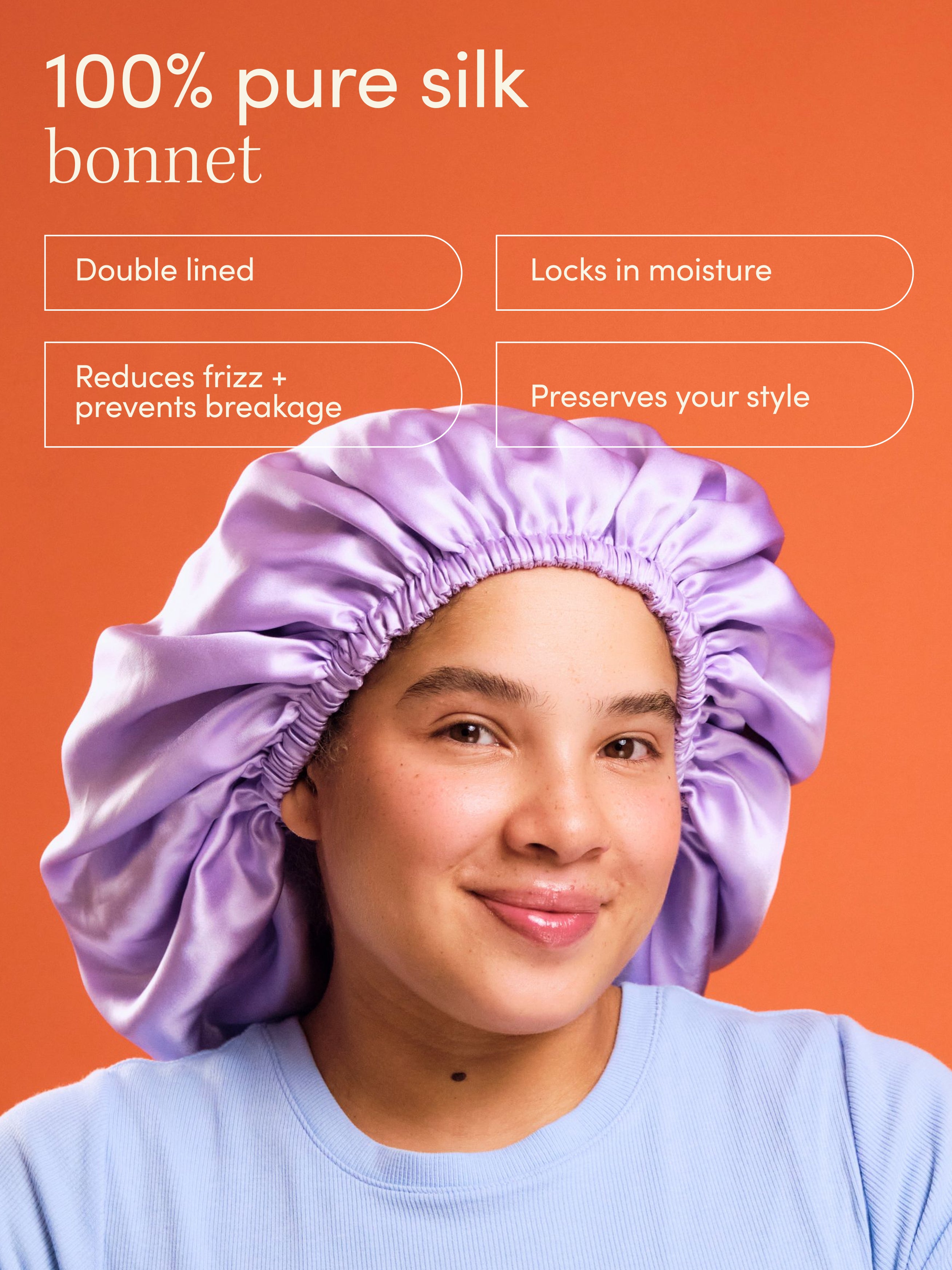 Silk Bonnet - Burgundy