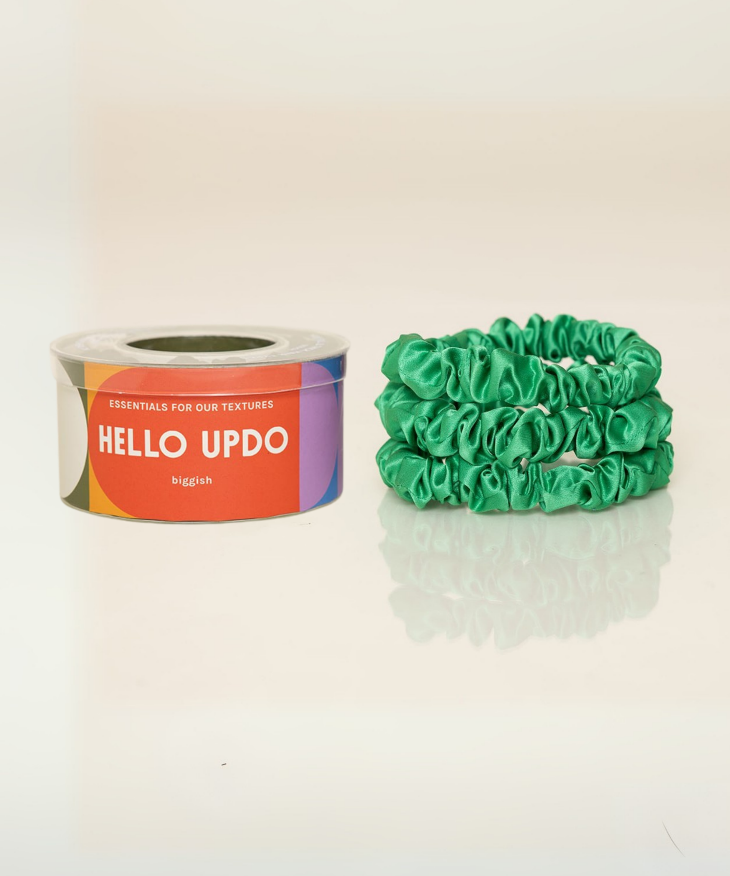 The Flora Silk Scrunchie Set