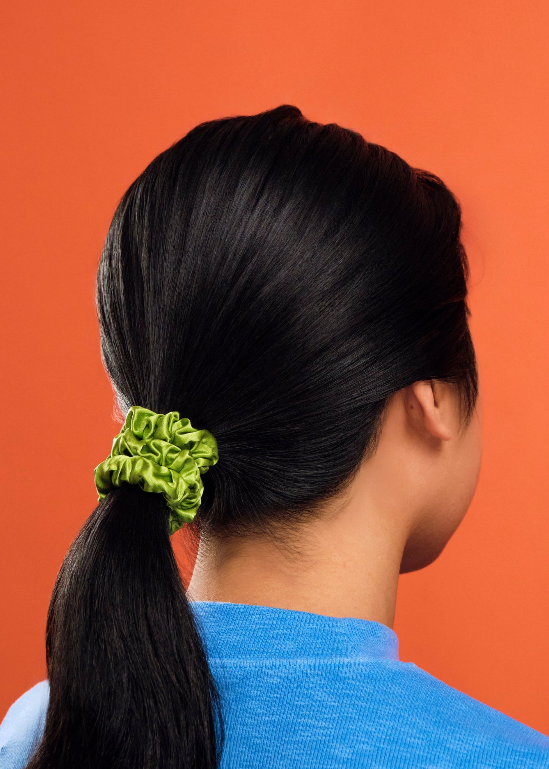 Silk Scrunchies - Sage